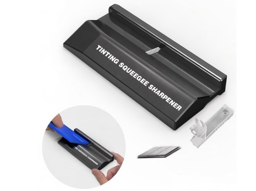 Aluminium squeegee sharpener