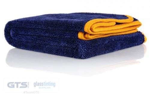 Microfibre plush drying towel