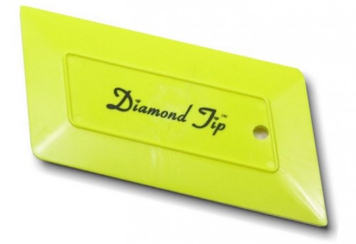 Yellow diamond tip card