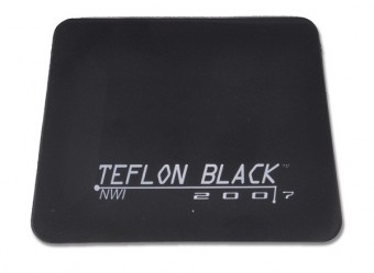 Black 4 inch teflon card