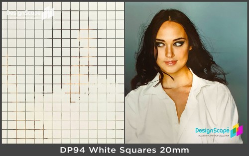 White Squares (20mm)