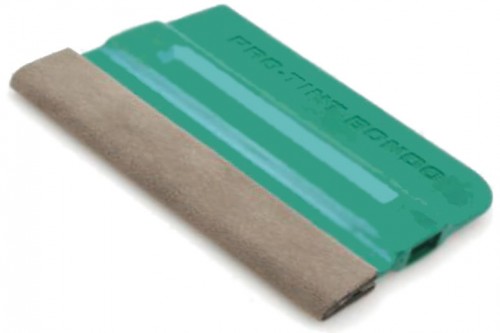 4 inch Green Card Thick Grey Felt