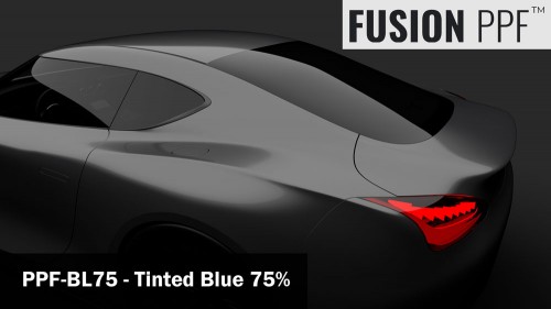 Sunroof PPF -  Tinted Blue 75%